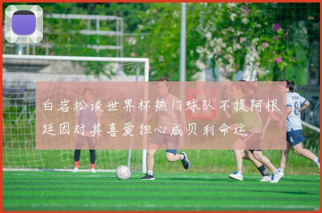 白岩松谈世界杯热门球队不提阿根廷因对其喜爱担心成贝利命运